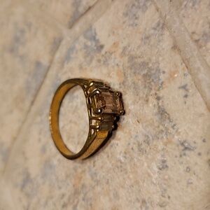 14k gold plated sz 8